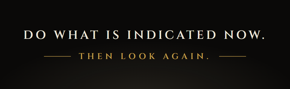 Do what is indicated now. Then look again.
