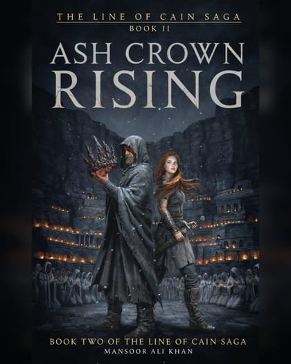 Ash Crown Rising, a novel by M. A. Khan