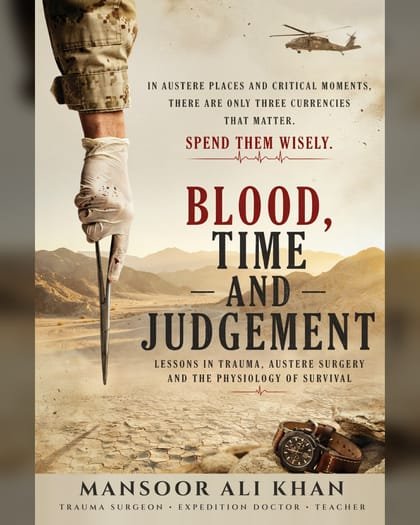 Blood, Time and Judgement, a novel by M. A. Khan