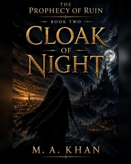 Cloak of Night, a novel by M. A. Khan