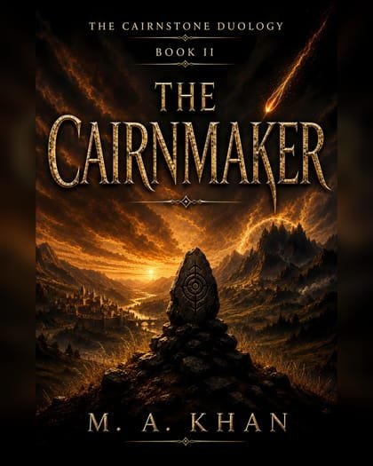 The Cairnmaker, a novel by M. A. Khan