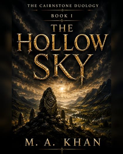 The Hollow Sky, a novel by M. A. Khan